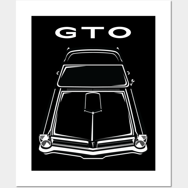 Pontiac GTO 1965 Wall Art by V8social